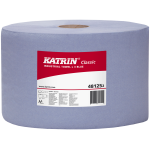 Czyściwo makulatura 190m. KATRIN L3 BLUE, 3w. niebieskie #48125 /1 rolka