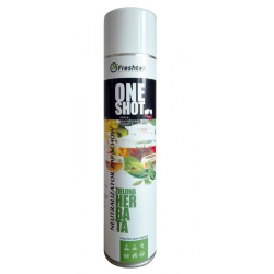 FRESHTEK ONE SHOT neutralizator / odświeżacz powietrza 600ml, atomizer - zapach Zielona herbata