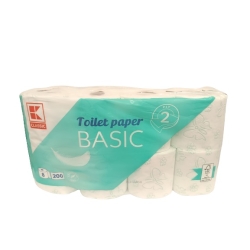 WEPA Papier toaletowy, mała rolka SATINO BASIC OEM, 2w.200list.celuloza, 64rolki / #1145