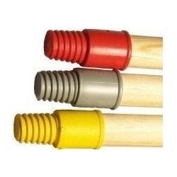 Kij 120cm gosp. drewniany TOM, fi23mm / gwint plastikowy
