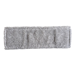 Mop płaski 50cm MICROFIBRA LUX DIOLEN, szary, InterTom / oczka PCV