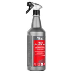 Clinex W3 Active BIO 1 l – ekologiczny kwaśny preparat do mycia sanitariatów i łazienek