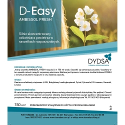 D-Easy AMBISSOL FRESH  odświeżacz powietrza w saszetkach / 10 szt.