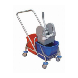 Wózek 2x15l TTS chromowany ES2104