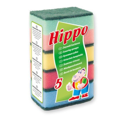Kolorado HIPPO gąbka zmywak kuchenny / opak. 5szt
