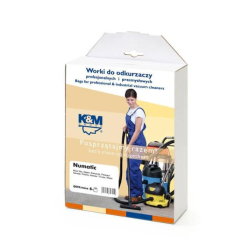 K&M Q059.A - Worki do odkurzacza NUMATIC pap. / 5szt