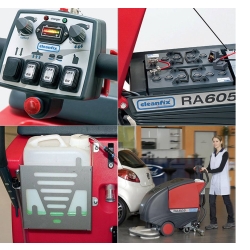 Cleanfix RA605-2 IBCT automat szorująco – zbierający, komplet / bateria z trakcją