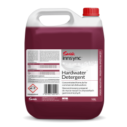 Swish Hardwater Detergent 10 l – skoncentrowany preparat do mycia naczyń w zmywarkach gastronomicznych