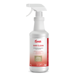 Swish Sani Clean 1 l – gotowy do użytku preparat do pielęgnacji powierzchni i urządzeń sanitarnych