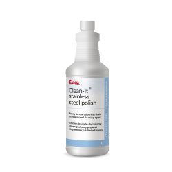 Swish Stainless Steel Polish 1 l – olejek pielęgnacyjny do czyszczenia i ochrony powierzchni ze stali nierdzewnej, aluminium i chromu