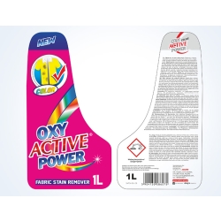 OXY ACTIVE Power 1l - odplamiacz do tkanin kolorowych