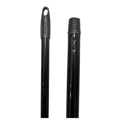 Kij 130cm gosp. metal EXCLUSIVE lakierowany - czarny