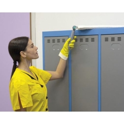 TTS Wkład microblue do stelaż łamany 40cm BENDY BIT giętki szary, packa, kurzawka #TTB030413