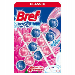 Bref Power Aktiv Flower Zawieszka do WC 3 x 50 g