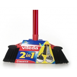 VILEDA Szczotka CLASSICA 2w1 z kijem 130cm