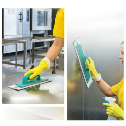 Stelaż packa ręczna TTS CLEAN GLASS 40cm #8705 / zielona