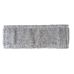 Mop płaski 40cm MICROFIBRA DIOLEN, szary, InterTom / kieszeń