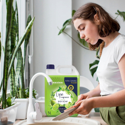 GLIMMERSTONE PŁYN ŻEL DO MYCIA NACZYŃ LIMONKA 5L