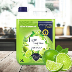 GLIMMERSTONE PŁYN ŻEL DO MYCIA NACZYŃ LIMONKA 5L