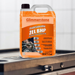 Glimmerstone PASTA BHP ŻEL DO MYCIA SILNIE ZABRUDZONYCH RĄK Z AKTYWNYM TLENEM JAKOŚĆ 5L
