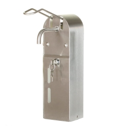 IMPECO Dozownik łokciowy mydła i płynu 1000ml stal szczotkowana #DIH75E