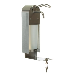 IMPECO Dozownik łokciowy mydła i płynu 1000ml stal szczotkowana #DIH75E