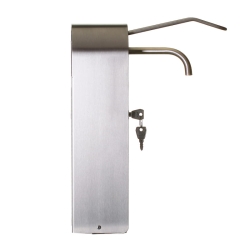 IMPECO Dozownik łokciowy mydła i płynu 1000ml stal szczotkowana #DIH75E