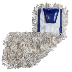 Mop płaski 40cm FLIPPER InterTom (ecru) bawełna / trapez PCV