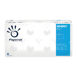 Papernet papier toaletowy mak., biały, 3w, 27,5m, 250 list., 8 rol., #404901 / op. 72 rol.