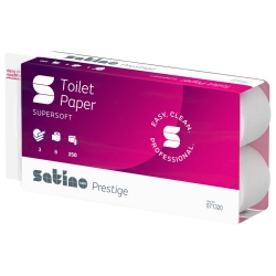 WEPA Papier toaletowy, mała rolka SATINO PRESTIGE 30m, celuloza, 3w., #071320 / opak. 8 rol.