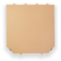 TnP Pudełka na pizzę ze ściętymi rogami 32x32 cm h 3,5 cm – praktyczne kartony tekturowe do transportu i serwowania pizzy