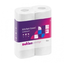 WEPA Ręcznik rola kuchenny SATINO 2w.cel.11mb, #157570 / 2 rolki