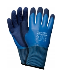 Rękawice SuperTech G-WATER niebieskie, wodoodporne / rozm. 10 XL