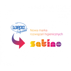 WEPA Ręcznik ZZ biały SATINO SMART, cel/mak, 2w., 200szt / #277470