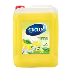 SIDOLUX płyn uniwersalny do podłóg 5l - cytrynowy
