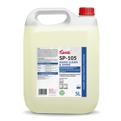 Swish SP-105 Nano&Shine 5l - Płyn do mycia i nabłyszczania podłóg, koncentrat