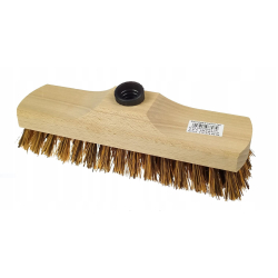 Szczotka 23cm ryżowa drewniana na kij, gwint plastik #7095 / bez kija