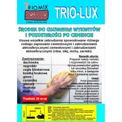 Triolux 5l środek do czyszczenia po remoncie / na zewnątrz