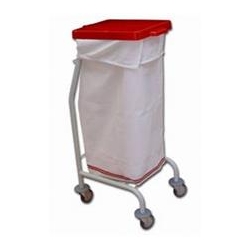 Wózek na odpady 1x120l malowany TTS DUST 211 z pokrywą #15211