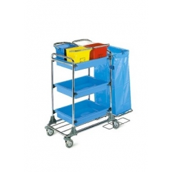 TTS  Zestaw serwisowy chromowany Tecno 96 trzy kuwety plus 4x6L #2096