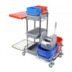 TTS  Zestaw serwisowy SERWIS 50 2x15L plus 2x6L(chromowany) #12050CH