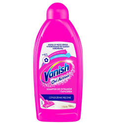 Vanish OXI ACTION szampon 500ml płyn - do dywanów i tapicerek