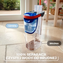 Komplet Mop płaski Vileda H2PRO BOX 45cm komplet / wiadro+stelaż+kij+zapas