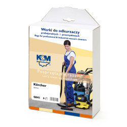 K&M Q041.B - Worki do odkurzacza, a'20 KARCHER pap. - T7/9/10 / 1szt