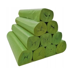 Worki na odpady, śmieci 160l LDPE. 10szt./rol. - zielone