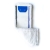 Mop płaski 40cm MIKROFIBRA InterTom biały / klips 2 oczka TS (opak.50szt)