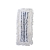Mop płaski 40cm FLIPPER BASIC bawełna, biało/niebieski, InterTom / oczka PCV