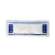 Mop płaski 40cm MICROFIBRA STANDARD, biały, InterTom / 3 oczka PCV