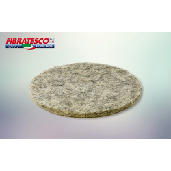 Pad 17" 431mm polerujący NATURAL - Fibratesco / włos naturalny
