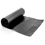 Worki na odpady, śmieci  60l LDPE. 50szt/rol. - czarne PM